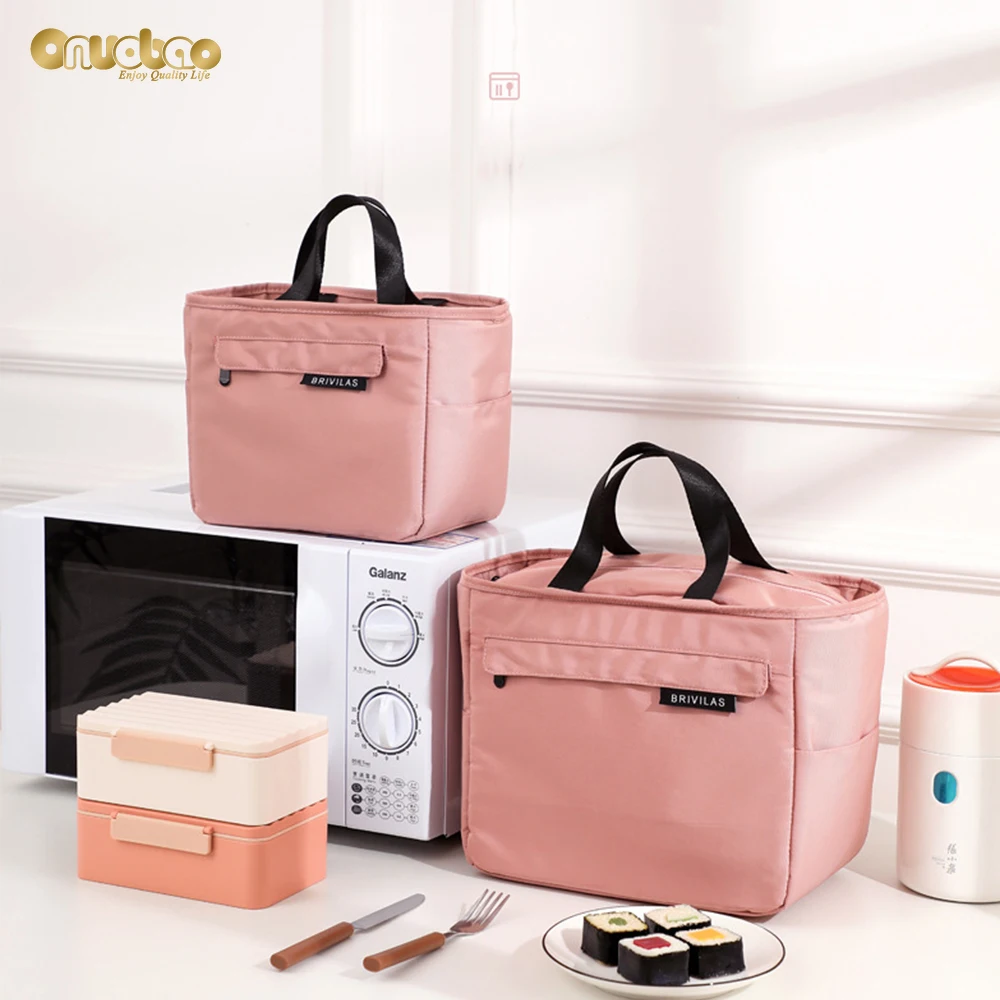 

Portable Lunch Bag Insulation Bag Outdoor Portable Lunch Box Bag Thickened Lunch Insulation Bag with Rice Handbag