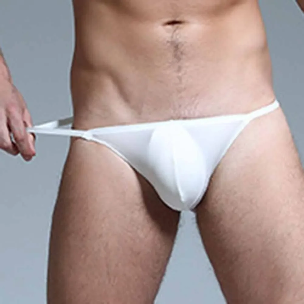 

Men's Sexy G-string Jockstrap Underwear Underpants Drawing Bikini String Thong Men's Briefs Sexy Slim Underwear