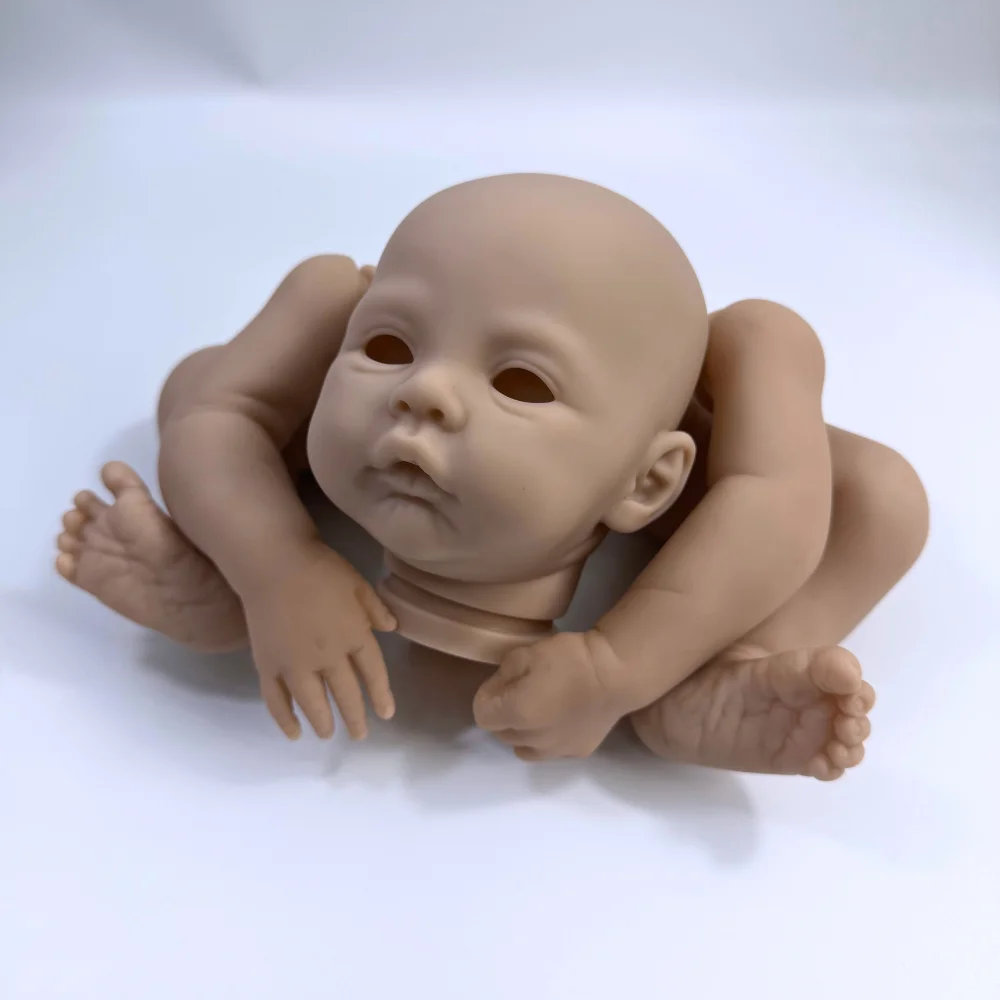 

17inch Premie Size Reborn Meadow Doll Kit With Name on Neck Popular Soft Touch Lifelike Fresh Color Reborn Baby Doll 43cm