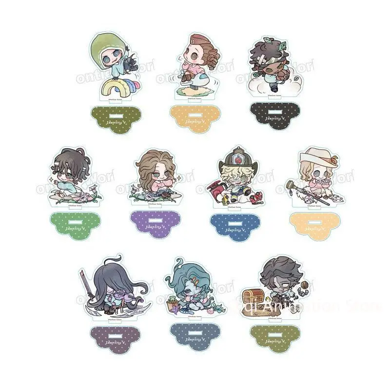 

Collection Badge Acrylic Stand Identity Ⅴ Cartoon Anime Naib Subedar Ada Mesmer Desktop Ornaments Decorate Model Birthday Gifts