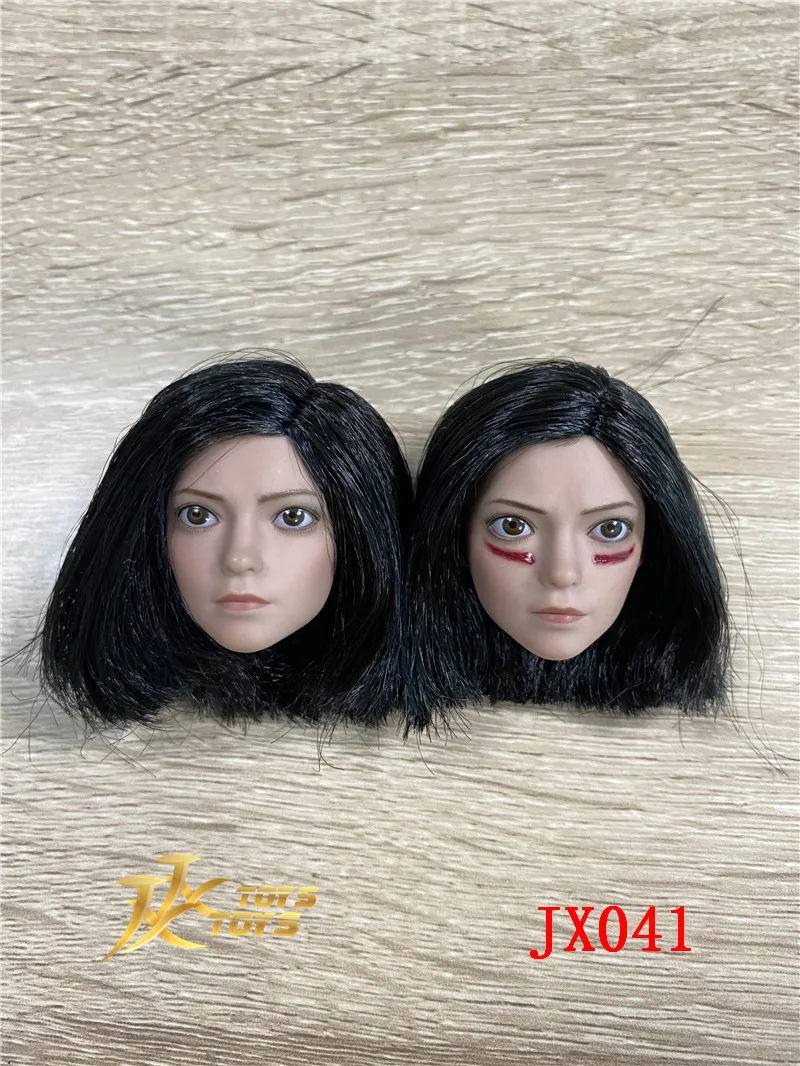 

JXTOYS JX041 1/6 Female Soldier Alita Head Carving Model Accessories Fit 12'' Action Figure Body In Stock