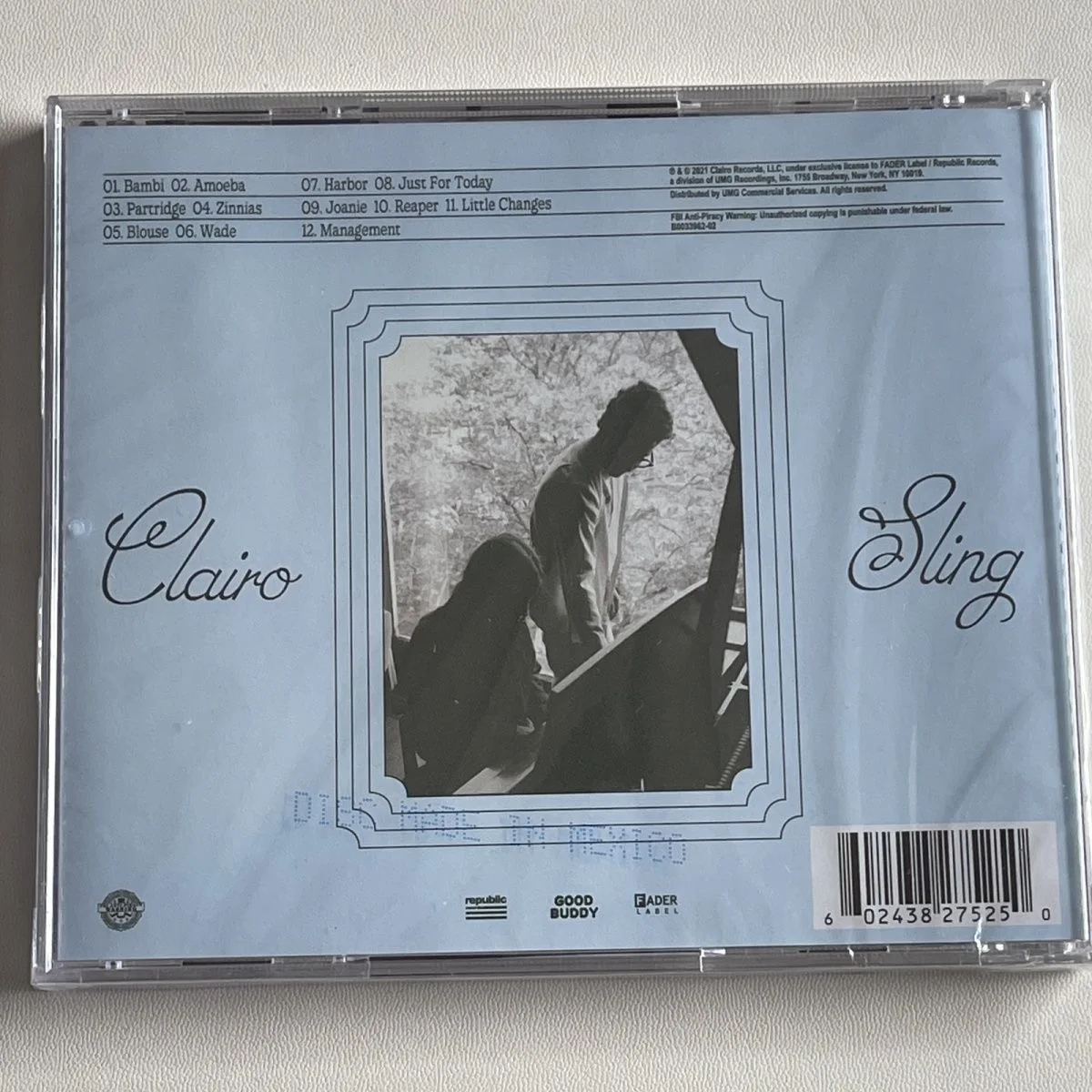 Pop DJ Baby Benz Clairo Music CD Sling Album Just For Today Music Record Cosplay Walkman Car Soundtracks Box Party Music Gifts view 2