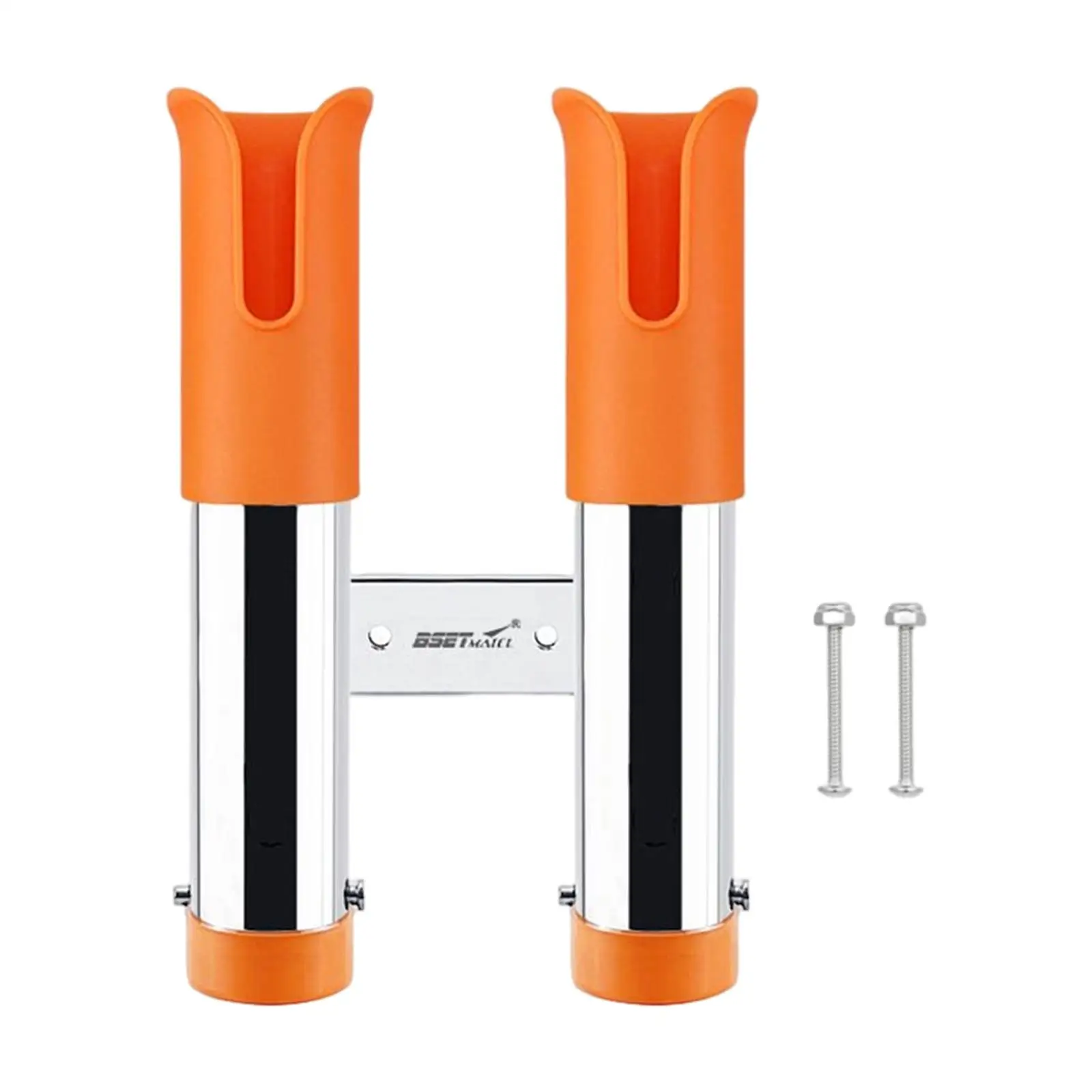 

2 Tube Links Fishing Rod Holder Rack Lightweight Storage Truck Rack