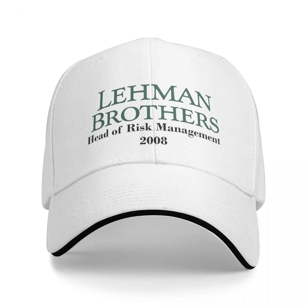 Lehman Brothers Head Of Risk Managment 2008 Golf Hat Unisex Snapback Cap Outdoor Running Golf Caps Hat