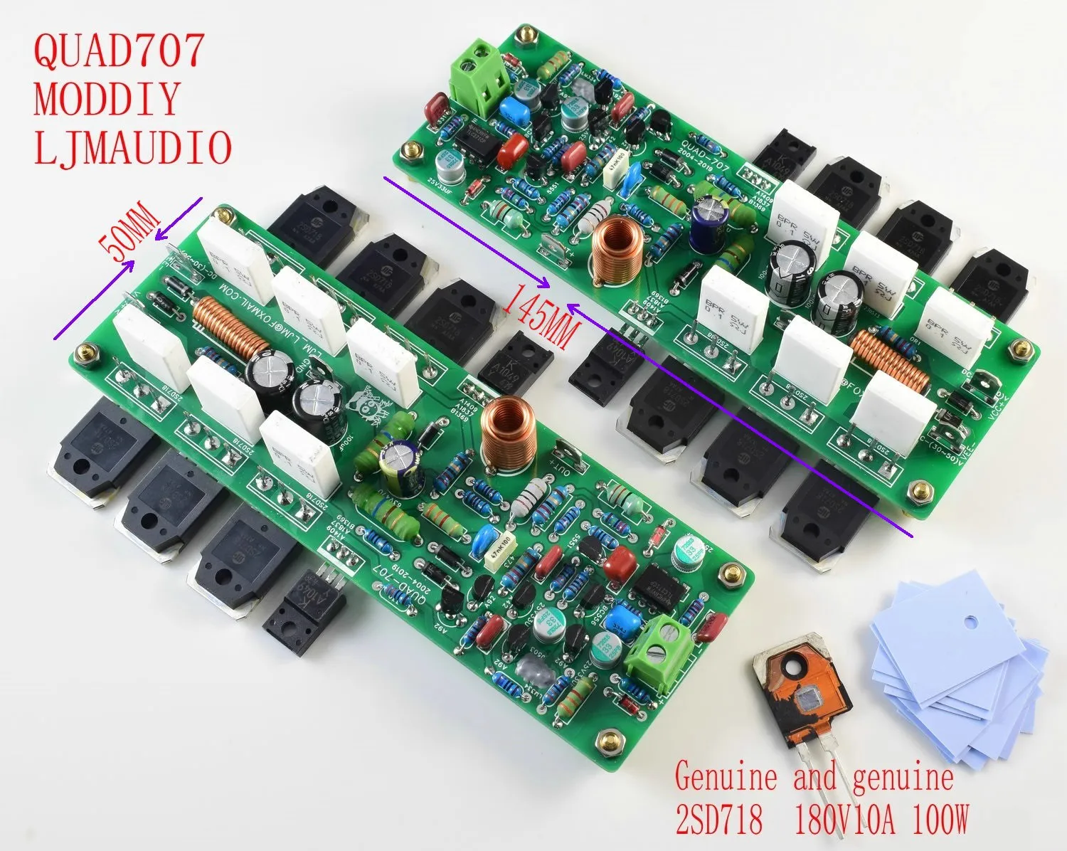 Amplifier QUAD707 707 (upgraded models of QUAD405 and QUAD606)