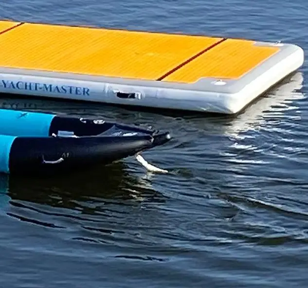 Factory Drop Stitch Inflatable Sea Dock Customized Floating Water Platform Inflatable Jet Ski Dock Inflatable Dock for Sea