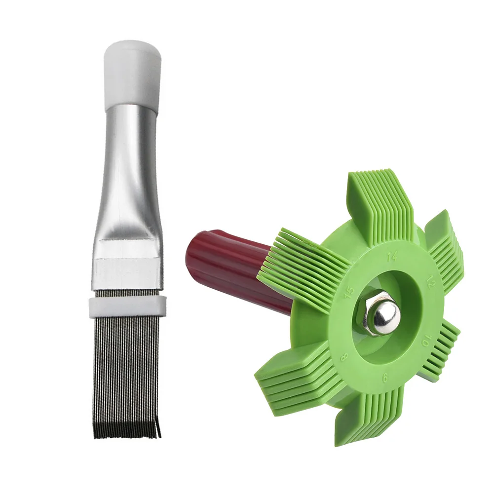 مشط زعنفة محمول لتكييف الهواء ، المبرد ، المكثف ، فرشاة التنظيف ، أداة الإصلاح ، التبريد ، الاستقامة