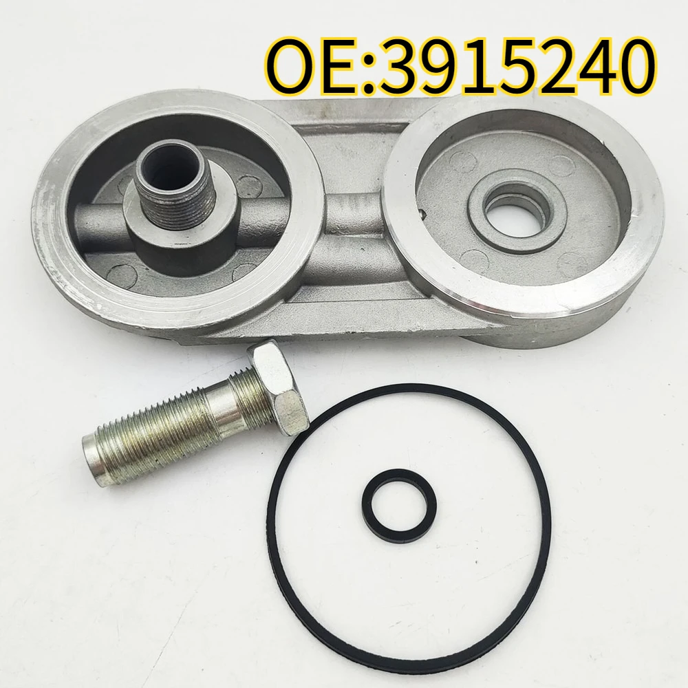 

For 3915240 Fuel Filter Head For Cummins 6BT 5.9L 12V 3.9L 6C