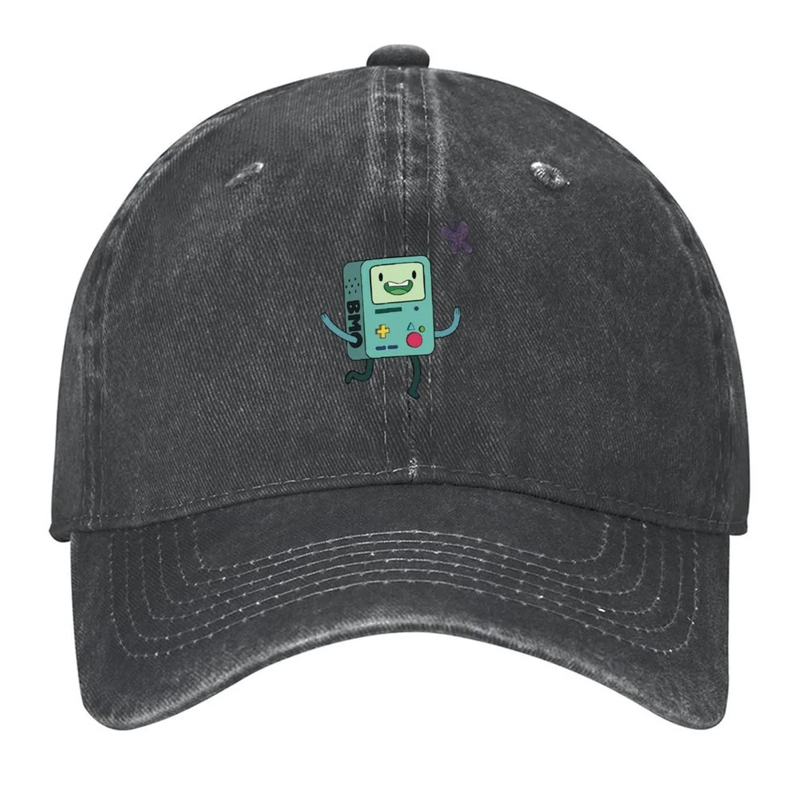 

BMO playing Baseball Cap Sunscreen hats on offer Hat men Sunhat Men's Hats Women's