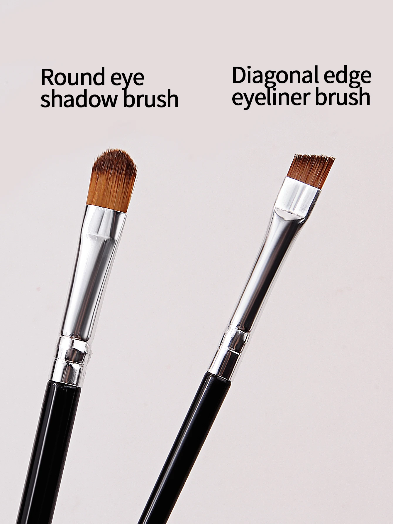 8-delige multifunctionele oogmake-upborstelset: oogschaduwborstel, concealerborstel, schuine wenkbrauwborstel, professionele eyelinerborstel