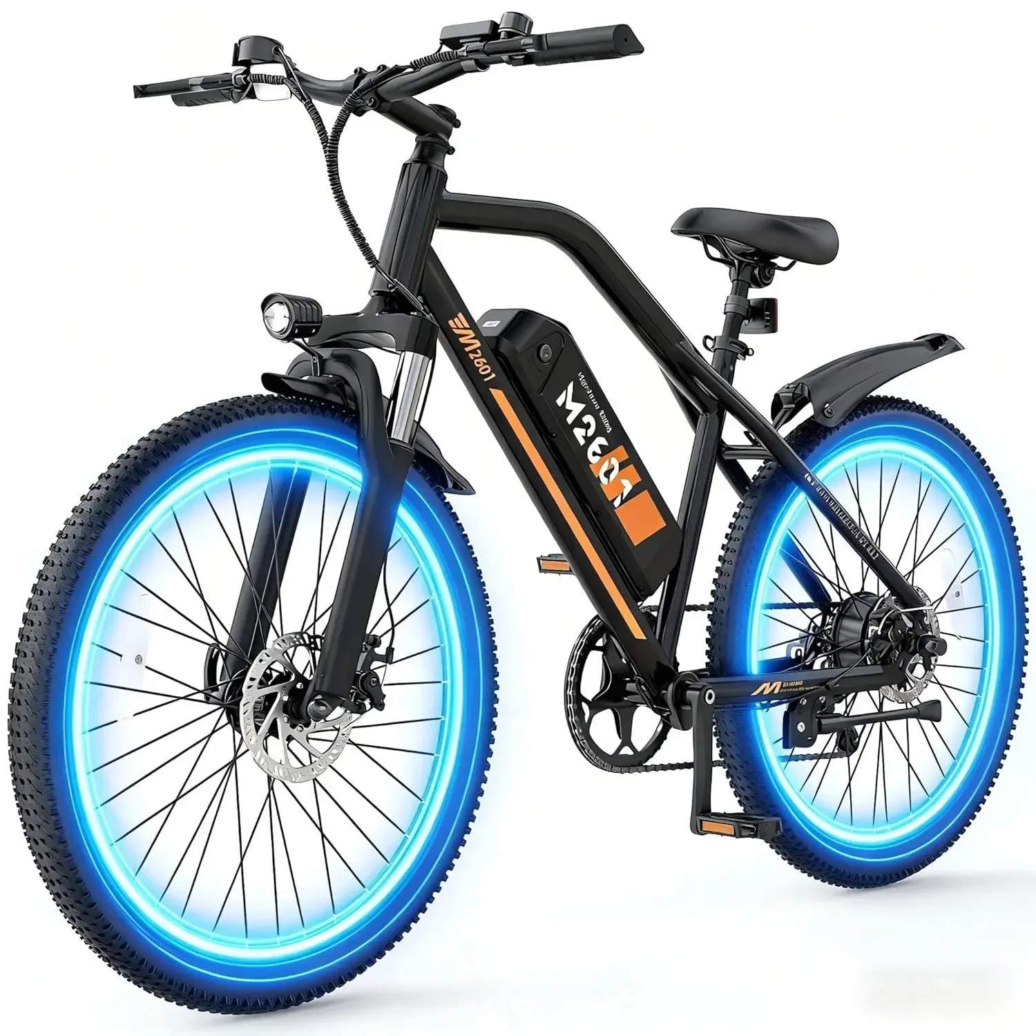 

Electric Mountain Bike for Adults - 48V 750W Peak Commuter E Bike, 26" Electric Mountain Bicycle, 374Wh Removable, Customized