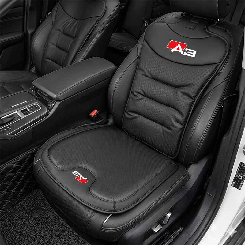 

For Audi A1 Sportback A3 A4 A5 A6 A7 A8 Q3 Q5 Q7 Q8 TT Car Seat Cushions Universal Car Back Cushion Pad Breathable Thickened