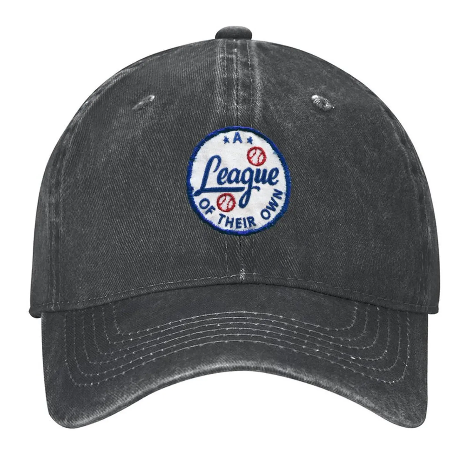 

A League Of Their Own patch Baseball Cap |-F-| Funny hats Golf Wear Big Size Hat Designer Man Women's