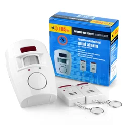 Sistema De Alarme De Segurança Doméstica Sem Fio Inteligente, Alerta PIR, Sensor Infravermelho, Detector De Movimento Anti-Roubo, Sirene, 105DB