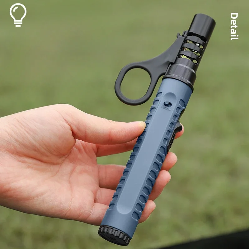 New 1300 ° Outdoor Camping Ignition Portable Lighting Gun Stove Accessories Camping Barbecue Flame Jet Inflatable Lighter - Image 2