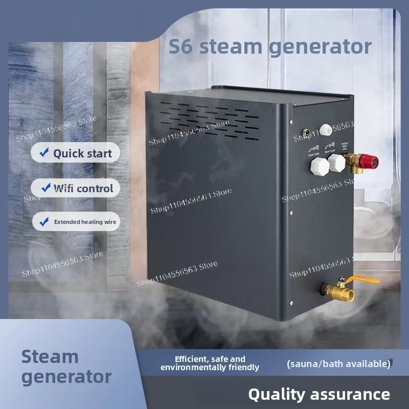 Commercial Grade Steam Generator - Touch Panel Wet Steam Equipment for Sauna Room & Bathroom
