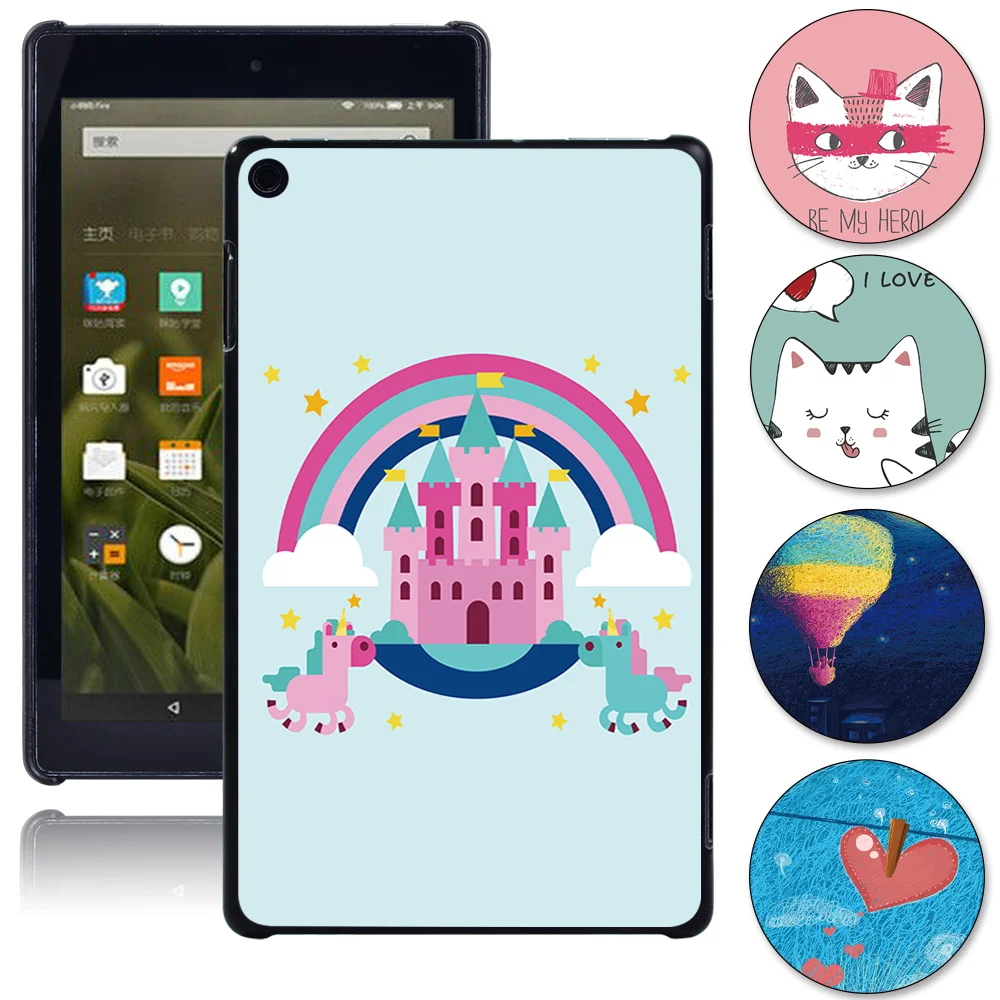 

For Fire HD 10 Plus 11th Gen 2021 Case 2020 Fire HD 8 Plus 10th Generation Case Funda Fire 7 /Fire HD 8/Fire HD 10 Cover