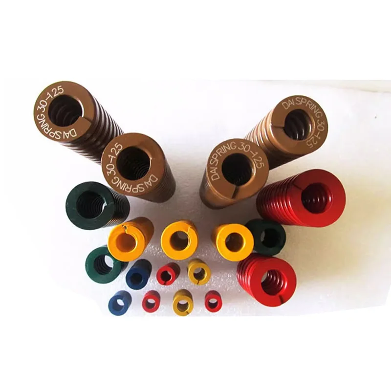 Creamily 1 pz Die Stampo Molla Spiral Stamping Molla di Compressione OD = 20mm ID = 10mm Lunghezza 20-200mm Giallo/Blu/Rosso/Verde/Marrone