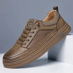 Autumn Outdoor Wear-resistant Work Shoes with Elastic Bands and Soft Soles Oxford Shoes Sports Leisure Fashionable Size 38-48