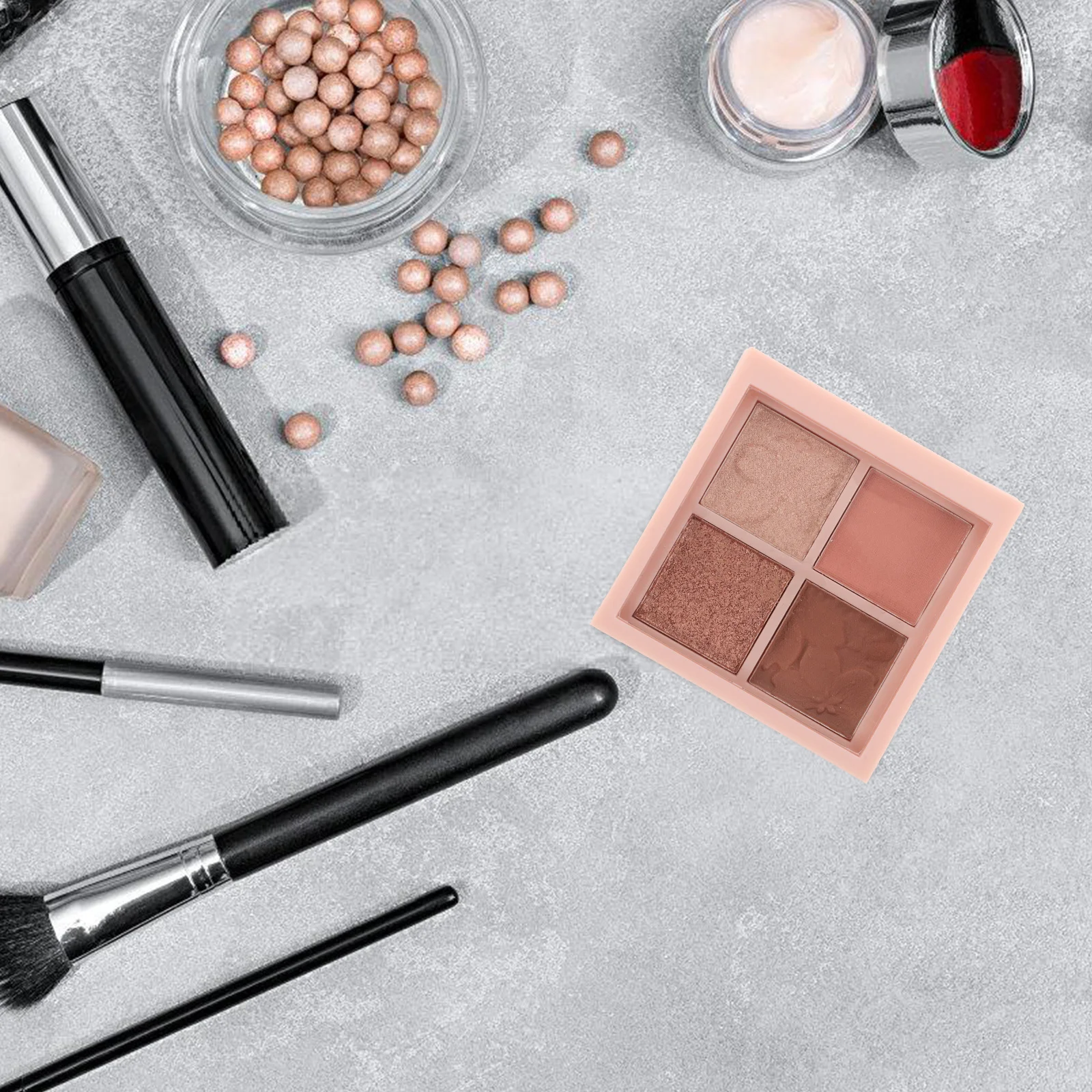 Palette di ombretti Matte Shimmer Dimensioni altamente pigmentate a lunga durata Impermeabile compatto per tutti i giorni drammatici