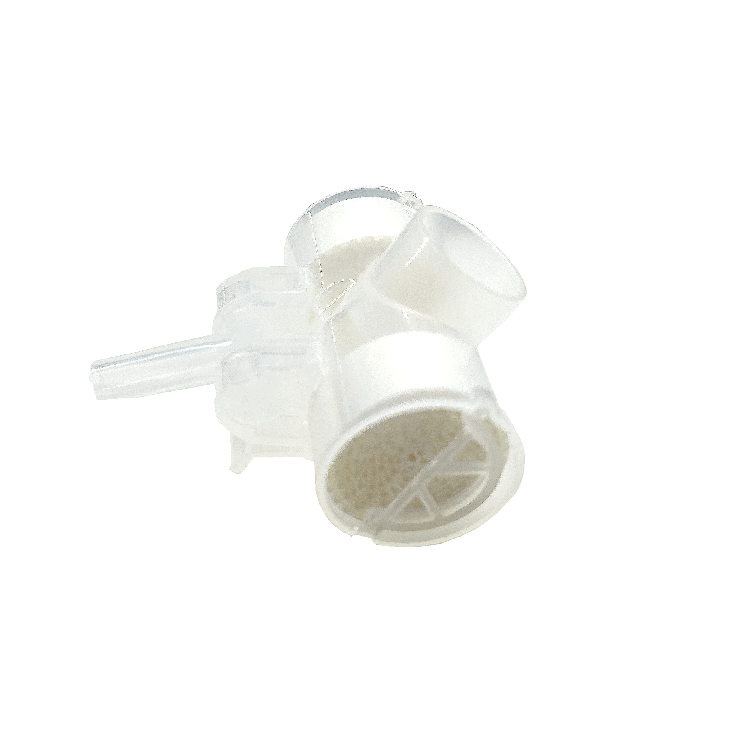 10pcs Medical disposable Artificial nose with oxygen input port humidification Tracheostomy Vent HME Exchanger