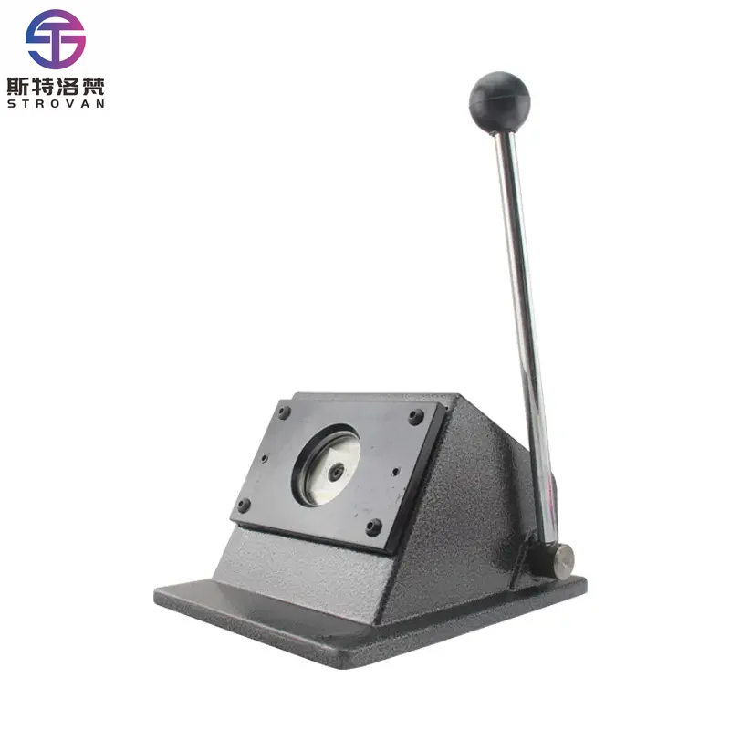 

25/32/37/44/50/56/58/75mm Metal Round Circle Shape Paper Cutter Badge Cutter Machine for Bulk