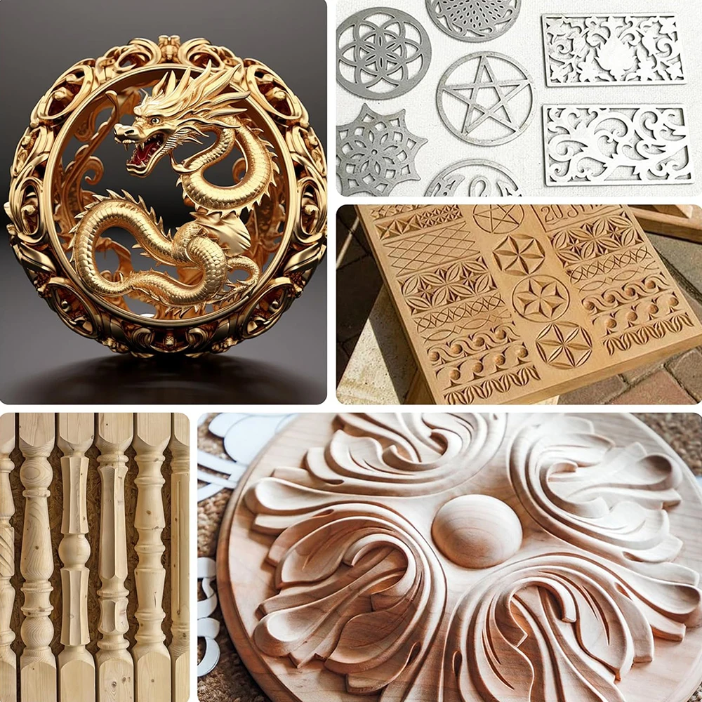 3 Axis / 4 Axis  TTC450 Pro CNC Router Milling Cutting Machine GRBL Laser Engraver For PCB PVC Acrylic Metal Aluminum