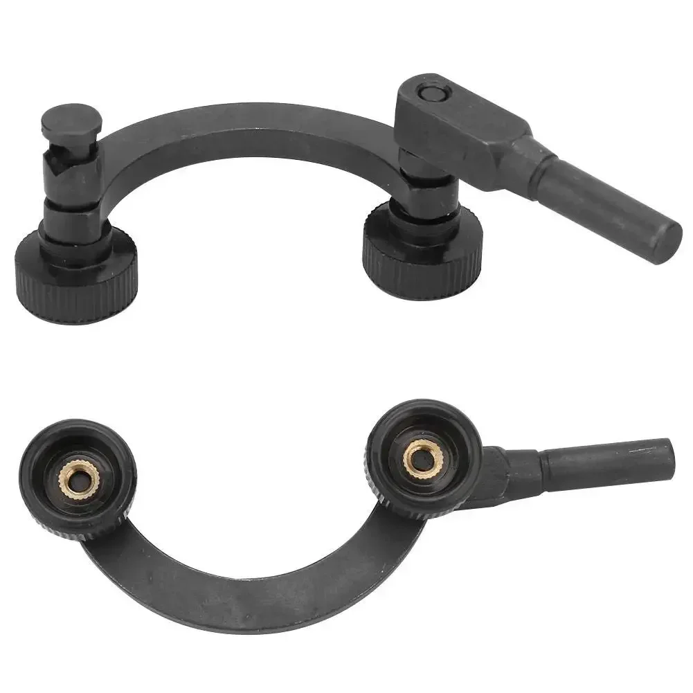 Imagem -02 - Diâmetro Gauge Comprimento Dial Indicator Gauge Lever Dial Indicador Arc Link Rod Metade Rodada Teste Combinação Titular Centro Milímetros Shank