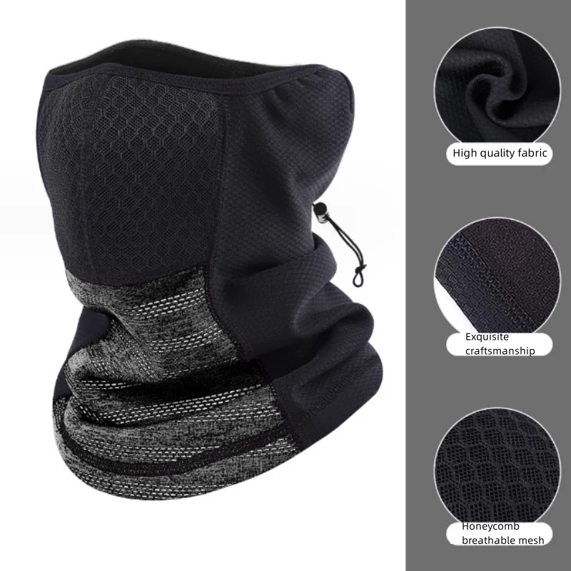 

Autumn and Winter Outdoor Sports Cycling Scarf Neck Cover Scarf Thickened Face and Ear Protection Warm Ski Mask