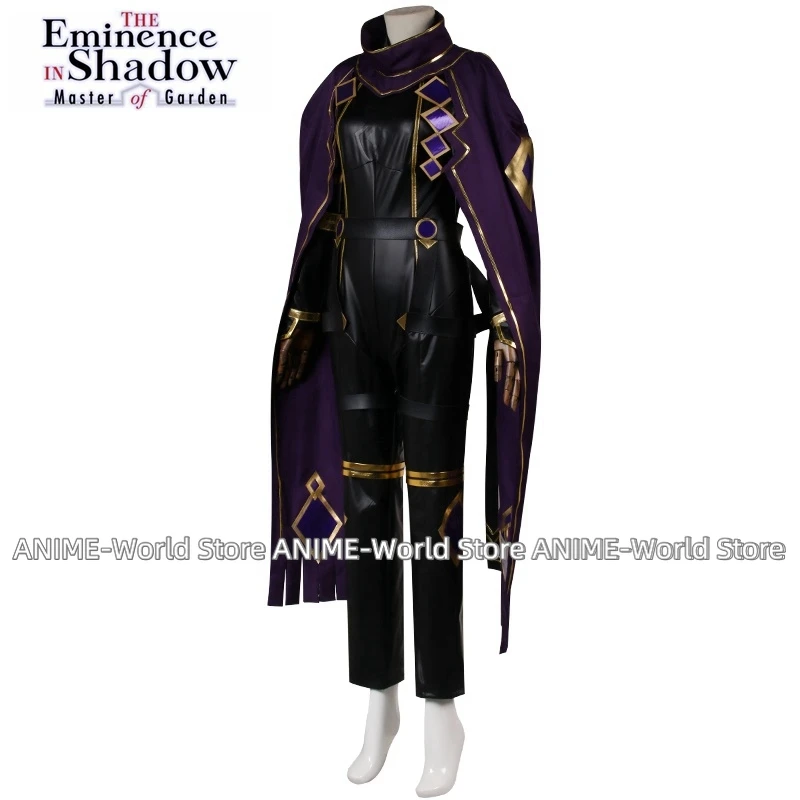 Anime The Eminence In Shadow Epsilon Cosplay Costume Uniform Women Halloween Custom size