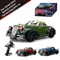 SCY 16103 RC Drift Car 1/16 35KM/H High-speed Carbon Brush Retro Racing Car 4WD Simulation Electric Remote Control Model Car Toy