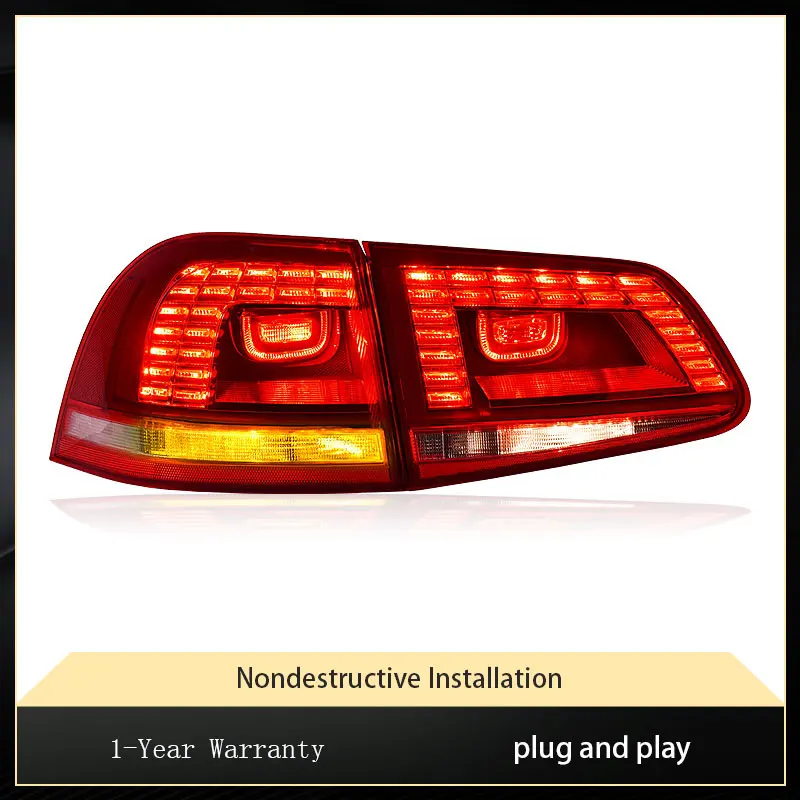 Car Lights For Volkswagen VW Touareg 2011-2018 Upgrade Taillights Modification LED DRL Turn Signal Auto Accessories