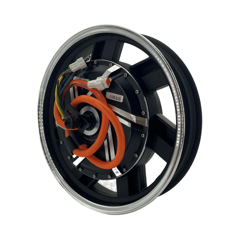 QS273 17inch 8000W In-Wheel Hub Motor 50H V3 Type for Electric Moped Motorcycle