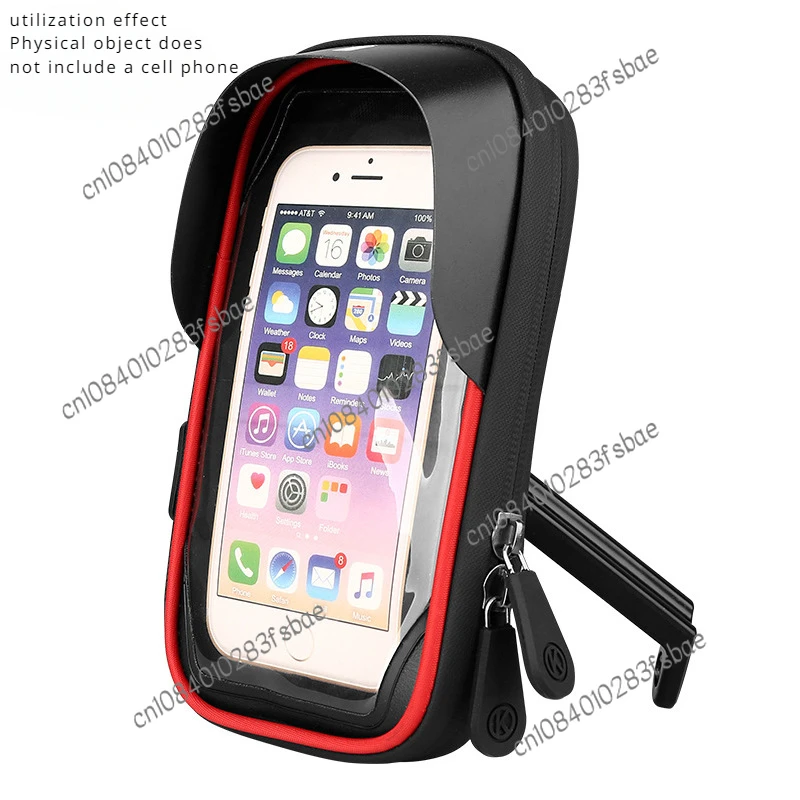 Mountain Bike Touch Screen Cell Phone Holder Card Bag Sunshade Motorcycle Electric Bike Waterproof Navigation Bracket