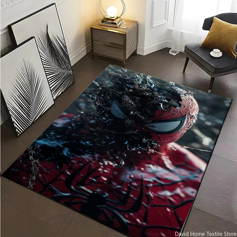 Spider-man Marvel Universe Rug for Living Room Decoration Bedroom Picnic Camp Kitchen Mat Carpet for children Living room