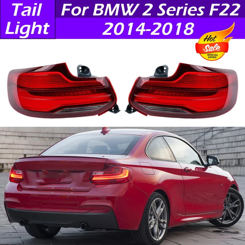For BMW 2 Series F22 2014-2018 LED Car Rear Tail Light Brake Light