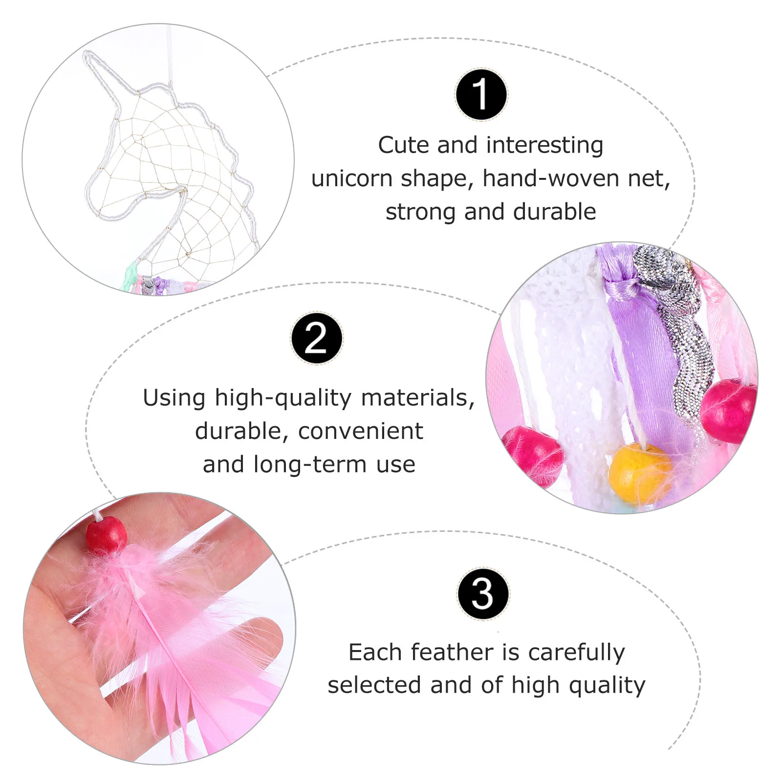 

Dreamcatcher Ornament Light Premium Material Wall Hanging Diy Room Decor Indoor Pendant Gift Family Friends Dreamcatcher