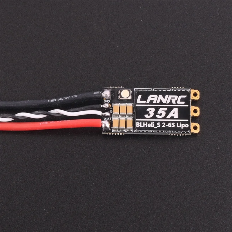 ABKI-Blheli S 2-6S Lipo 35A ブラシレス ESC 内蔵プログラマブル RGB LED D ショット 150/300/600 ONESHOT125 RC FPV ドローン部品用