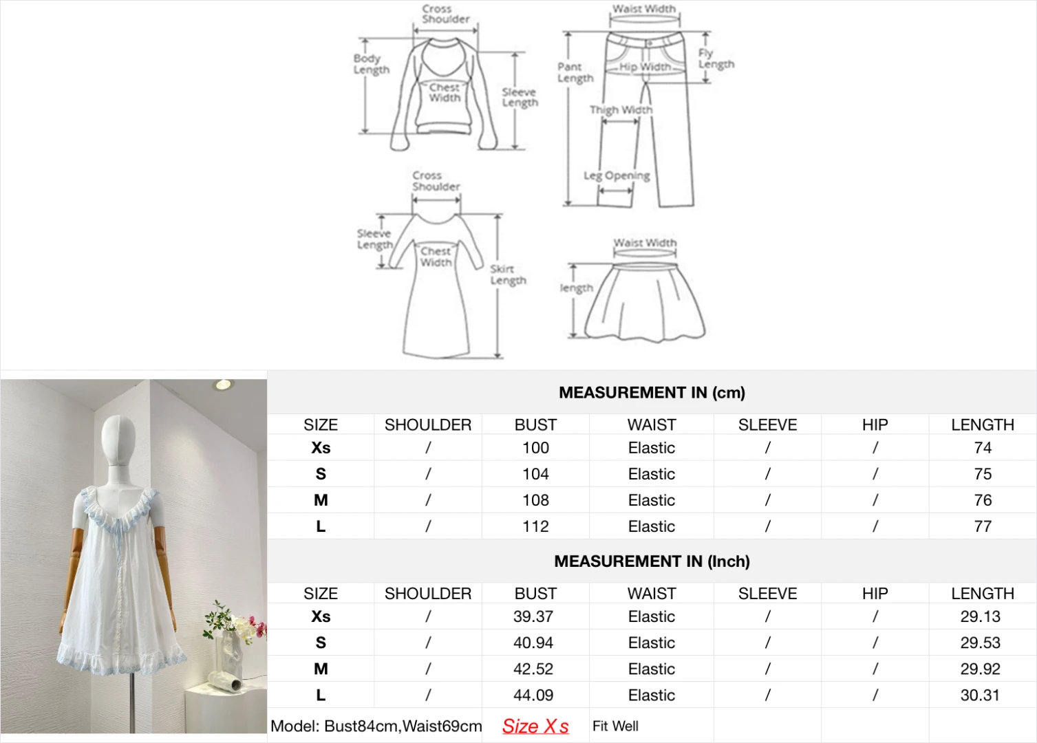 2025 New White Embroidery Sleeveless Ruffles Frilled Mini Dress