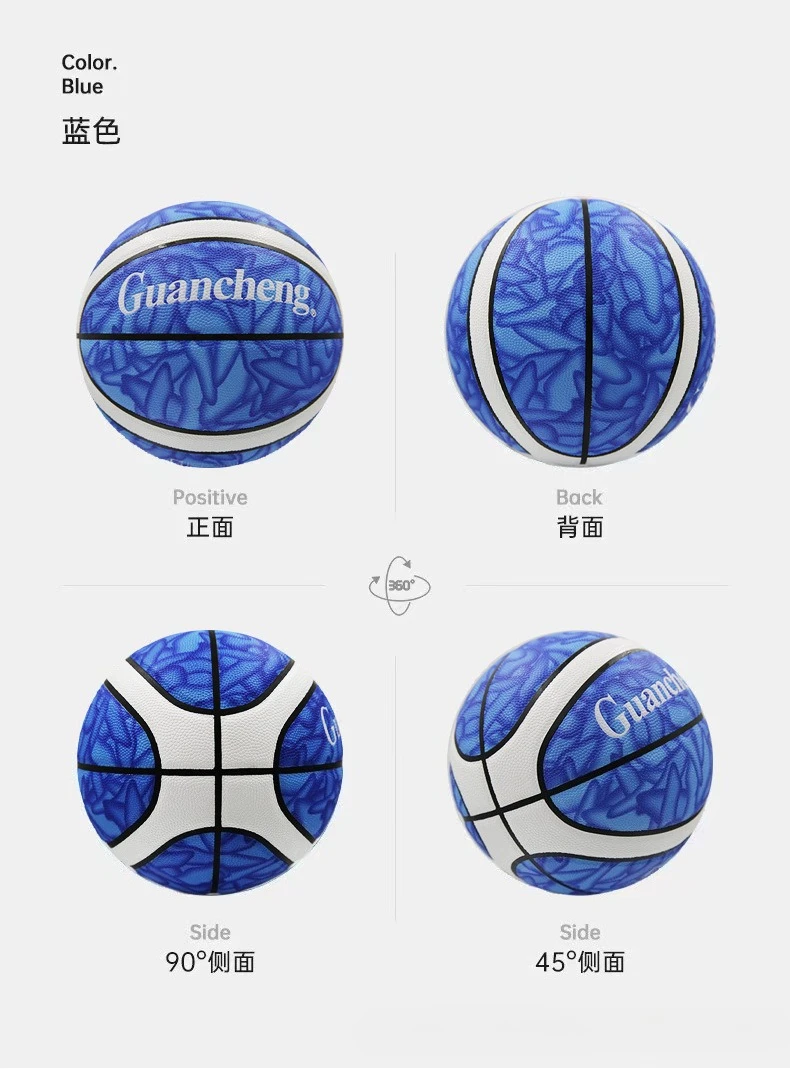 Basket-ball taille 712 pièces basket-ball en polyuréthane intérieur et extérieur en cuir souple sensation étudiant compétition formation basket-ball