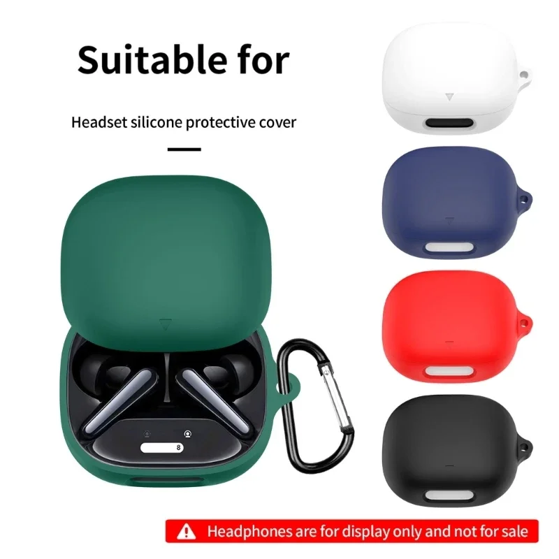 For Anker Soundcore Liberty4 Pro Earphone Case Silicone Carrying Scratchproof Dustproof Scratch Resistant Protector Sleeve Cover - view 4
