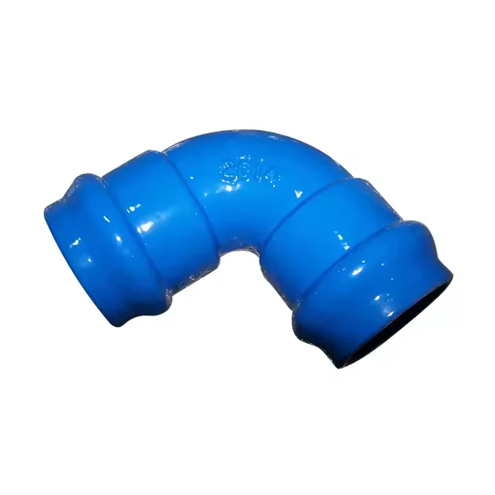 Ductile Iron Pipe Fittings Socket Bend Tee for PVC Pipe