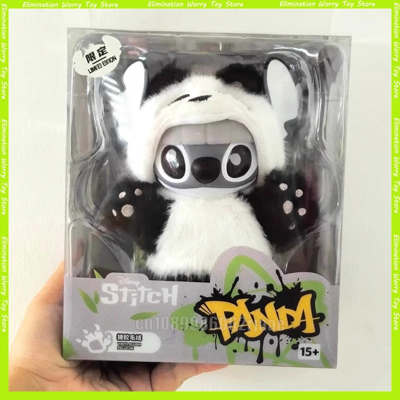 

Подлинная стежка Genz Street, ограниченная серия, виниловая плюшевая игрушка с пандой, подвеска, плюшевые куклы, игрушки в подарок, плюшевая виниловая фигурка с пандой, модель