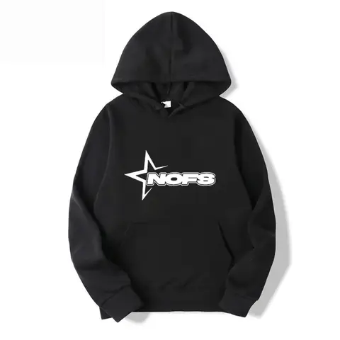 NOFS 가을, 겨울 프린트 Hoody 남성 패션 캐주얼 긴 소매 후드 루즈 풀오버 까마귀 스트리트 스웨트