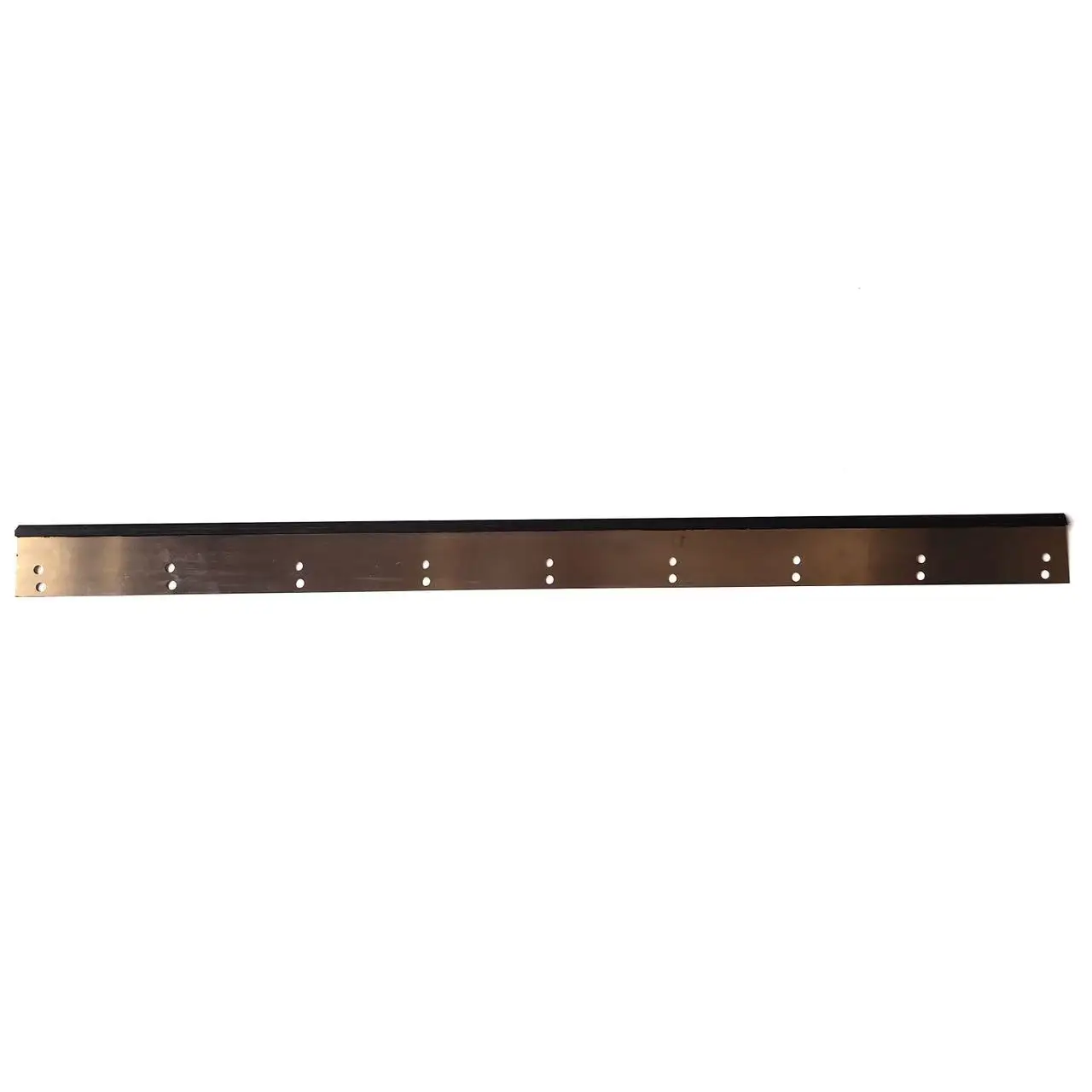 2/PCS printing machinery parts Heidelberg SM74 wash up wiper blade 825mm 9 holes PM74 CD74 ink knife scraper blade