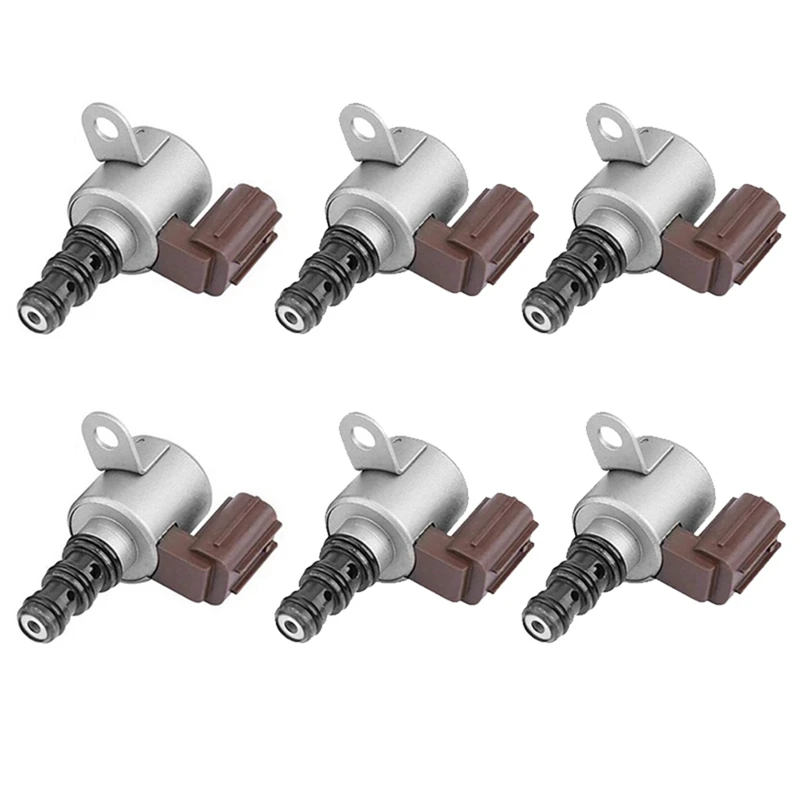 6X Automatic Transmission Shift Control Lock Up Solenoid For Honda Accord Acura 28400-P6H-003 28500-P6H-013(Brown)