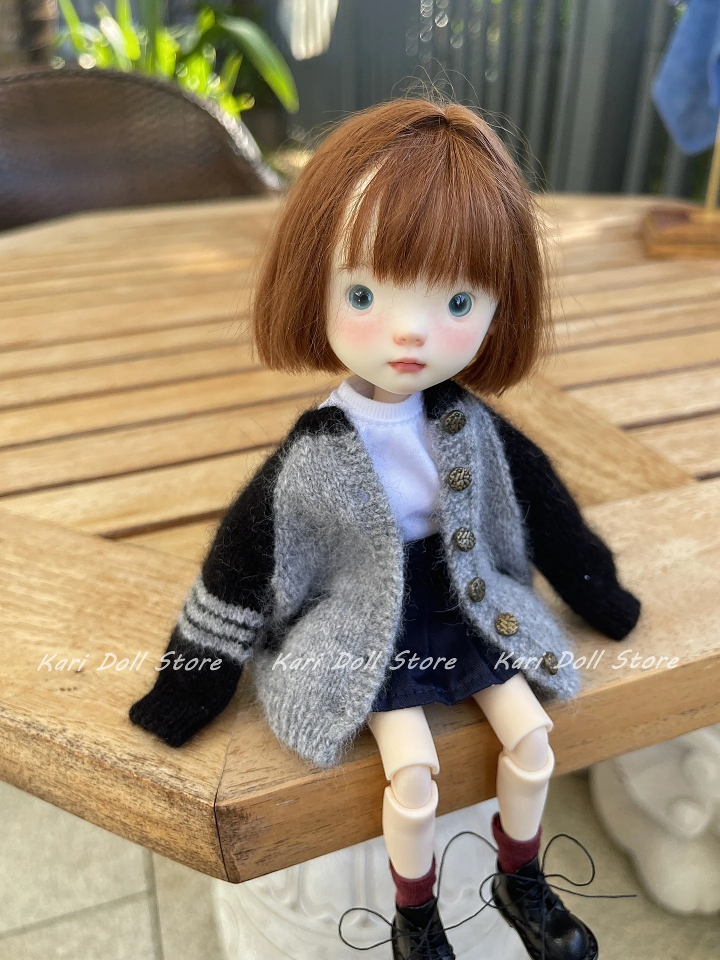 

Kari Doll Одежда и юбки Бейсбольная рубашка свитер для Landazz Landoudou Doll