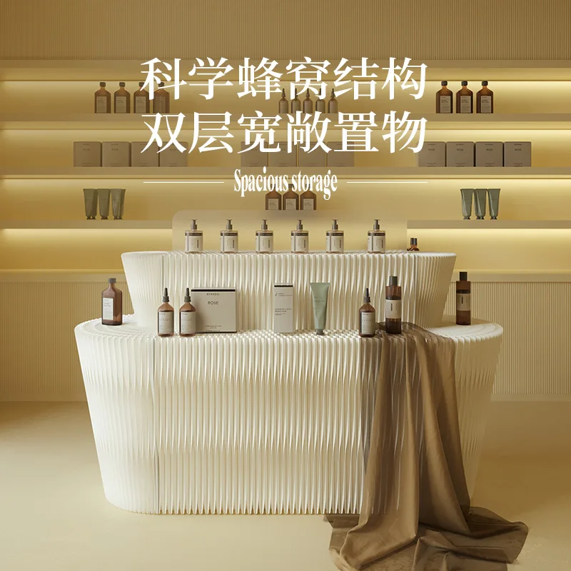 Folding Display Stand Shelf Decorative Stand Floor-to-ceiling Commercial Showcase Exhibition Suitable for Multi-layer Nakajima