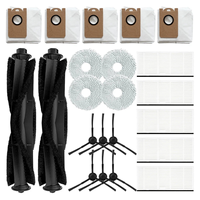 A17G For Proscenic M9 Robot Vacuum Cleaner Main Side Brush Hepa Filter Mop Cloth Dust Bags Replacement Spare Parts