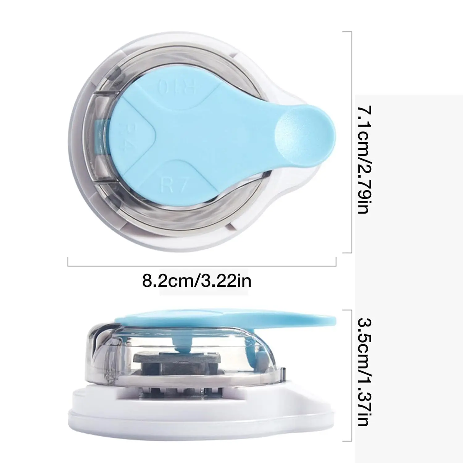 3 In 1 Pelubang Sudut Kertas R4/R7/R10 Pelubang Sudut Kertas Kerajinan Pemotong Sudut Pemotong Foto Pembuatan Kartu Buku Tempel